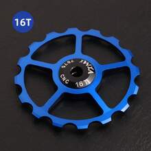 16T Ceramic Bearing Rear Derailleur Pulley Wheel For Mountain Road Bicycle Gearshift Components - Multicolor - View 10