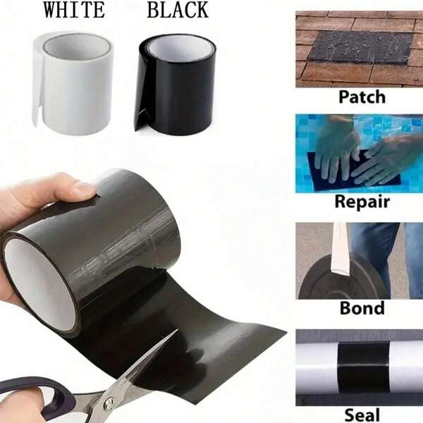 Pare vazamentos instantaneamente com fita supercola à prova d'água - Jardins ao ar livre, cozinha, banheiro, balde de canos, reparo de vedação de canos de água