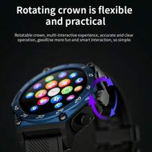 1pc Silicone Strap For 1.5" IPS Touchscreen Compass Multifunctional Smart Watch For Women, With Various Sports Modes, Camera Control, Social App Notification, Earphone Compatible, Suitable For Casual, Sports, And Gift