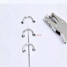 Macchina fustellatrice per ufficio, pinza perforatrice per fori rotondi da 3 mm, macchina perforatrice per fori da 6 mm, anelli in ferro per schede e carte, forniture per studenti, carta A4, macchina fustellatrice singola per piccole schede, adatta per uso domestico, cartoleria, uffici aziendali, all'aperto, feste, regali per vacanze
