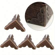 20pcs, 25MM, Metal Decorative Corner Guards For Wooden Box, Printed Wooden Box Edging - Multicolor - View 6