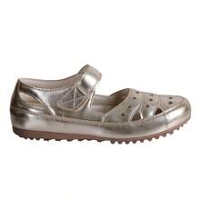 Izabela Araújo: Women's Flat Sandals With  Adjustment, Comfortable And Practical, Summer Fashion - Vàng - Xem 3