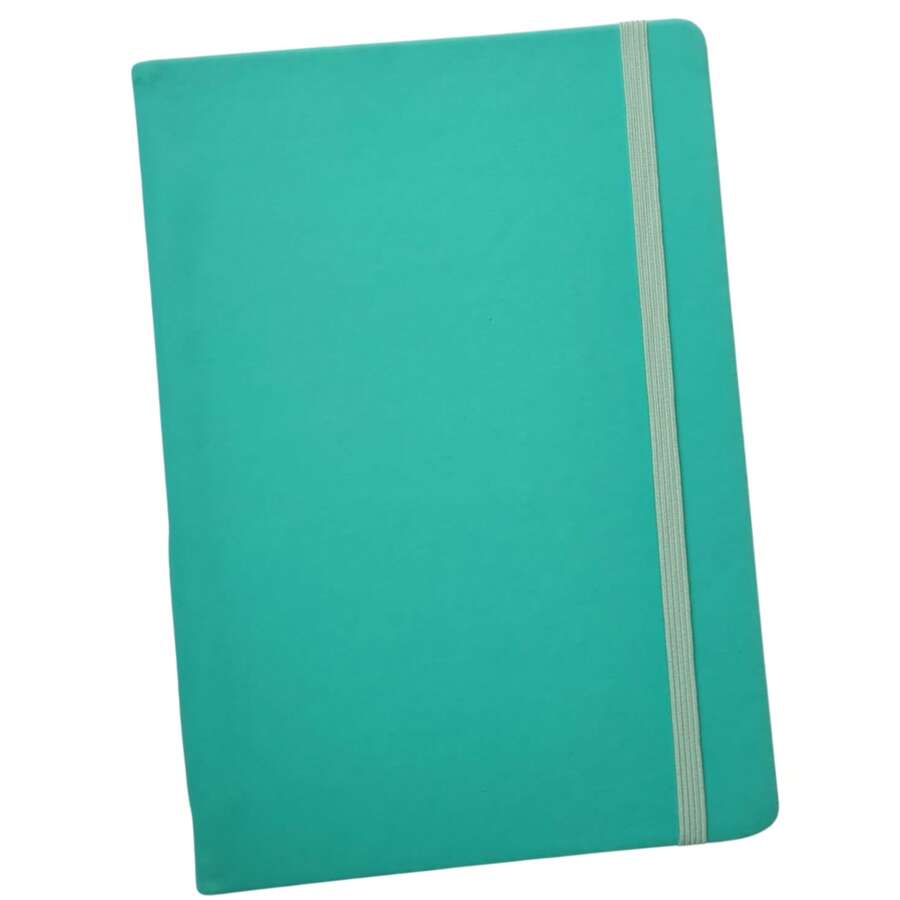 Moleskine Style Notebook 14x20 SKETCHBOOK With Or Without Lines - 綠水 - 含關稅 - 查看 1