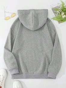 Disney Disney Authorized, Mickey Mouse Cartoon Letter Print Hooded Women's Sportswear, Sweet And Gentle Temperament Slim Fit Comfortable Hooded Sportswear, Suitable For Daily Casual Wear, Women's Hooded Sportswear, Disney Collaboration