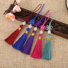 中国结流苏磨砂流苏吊坠犹如时光的诗意流淌，散发着独特的魅力。