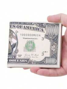 Dollar Pattern Bifold Wallet PU Leather Multi-Card Credit Card Holder Zipper Wallet Coin Purse Great Gift For Men For Women Wallet Mini Wallet Purse Wallet Small Wallet Wallet - Multicolor - View 6