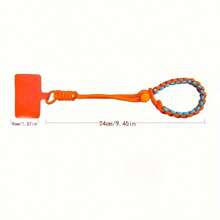 1 Set Adjustable Short Woven Phone Wrist Strap, Fashion Outdoor Sports Woven Phone Lanyard Gifts For Mother, Family, Friends, Birthday, Holiday Phone Charm, Phone Chain