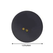 1 个双点壁球，橡胶壁球，用于速度训练，适用于双点壁球