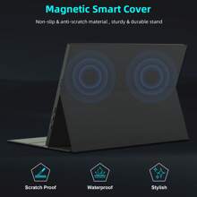 14-Inch Touchscreen Monitors 1920*1200p 60Hz Display Ratio 16:10 Built-In Speaker, 100% SRGB Brightness 400 ,Contrast Ratio 1200:1 Ultra Slim White External Portable Monitor , Second Screen Console For Cell Phones /Laptops/Desktops/5 /Switch Gaming Game