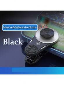 1 件通用夹式手机游戏控制器，便携式迷你游戏操纵杆，易于安装和拆卸，亲肤哑光表面，无需电池