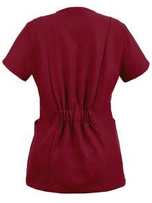 Uniforme para Mujer con Filipina de Cuello V Cruzado y Diseño Combinado | Blusa Médica y Profesional con Resorte en la Espalda para Mejor Ajuste | Ropa de Trabajo para Médicas, Enfermeras, Dentistas, Esteticistas, Maestras de Kinder, Guarderías, Primarias, Cuidadoras y Empleadas Domésticas | Tela de Alta Calidad que No Se Transparenta | Costuras Reforzadas para Mayor Durabilidad | Diseño Moderno y Funcional | Uniforme Cómodo Disponible en Varias Tallas y Colores | Comodidad y Estilo para Largas Jornadas Laborales | Blusa Sanitaria Fácil de Lavar y Mantener | Prenda Esencial para Profesionales y Cuidadores |NEGRO/FIUSHA,NEGRO/VINO,NEGRO/BUGAMBILIA,BLANCO/MARINO,MARINO/FIUSHA,FIUSHA/MARINO,PASTEL/MARINO,LILA/MORADO,VINO/NEGRO,BUGAMBILIA/NEGRO,MORADO / LILA - Vino - Ver 3