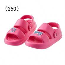 Barbie 1 Pair Women's Bathroom Slippers, EVA Material Fashionable Sandals, Bathroom Non Slip Slippers, Beach Shoes, Home Shoes, Outdoor Walking Shoes, Home Decoration, Suitable Gifts For Girlfriends, Back To School Season Gifts, Birthday Gifts, Sandals For Women, Slides Women Summer Travel, Vacation Home Bathroom Decor Holiday