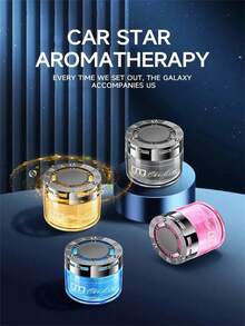 قطعة واحدة معطر سيارة بعطر ثابت، موزع عطر، مزيل رائحة، إكسسوارات سيارة تناسب جميع موديلات المركبات - متعدد الألوان - مشاهدة 6