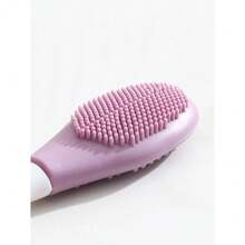 2-In-1 Dual Head Silicone Massage Brush For Face Cleansing, Mud Mask Application - Multicolor - View 9