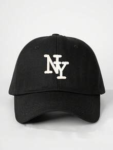 3pcs/1pc NY Embroidery Baseball Cap, Adjustable Outdoor Sun Ion Casual Hat Suitable For Boys Girls Spring Fall Travel Beach Holiday