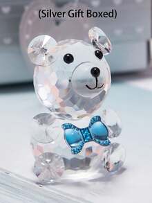 1Pc Crystal Bear Doll Series Đồ trang trí gấu thủy tinh tinh tế, Tượng dễ thương Trang trí nhà cửa, Quà tặng bộ sưu tập động vật để bàn, Hộp quà trang trí tinh tế Thời trang phổ biến Gấu pha lê dễ thương Ngày của mẹ, Ngày lễ tình nhân, Sinh nhật, Đám cưới Quà tặng sáng tạo thủ công, Quà tặng đi kèm đám cưới Trang trí máy tính để bàn, Trang trí phòng ngủ Phòng khách, Quà tặng cho bạn bè, Quà tặng Ngày của mẹ, Quà tặng cho giáo viên, Quà tặng cho bố mẹ - Nhiều màu - Xem 28