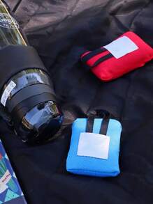 Estera plegable ultrafina resistente al agua para picnic, estera de picnic de bolsillo, estera impermeable portátil para la playa y el césped a prueba de arena, manta de playa para acampar al aire libre, manta de playa de secado rápido compacta y blanda para bolsillo
