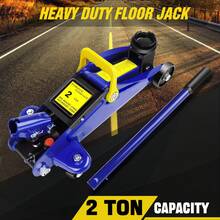 Royalswill 2 Tonne Heavy Duty Floor Jack, Low Profile Trolley Jack For Car, Van, Garage Tyre Repairs Changing Tyres Emergency Tool - Blue - Jack - View 3