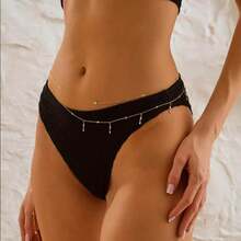 1pcfashionable And Versatile Waist Chain Suitable For Women's Daily Wear - Gold - View 4