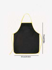 1 pieza Delantal de chef estampado de poliéster con estilo, delantal de poliéster, ajustable, resistente al agua y cómodo para cocina en el hogar, hornear, BBQ y proyectos DIY, perfecto para hombres y mujeres - Multicolor - Ver 8