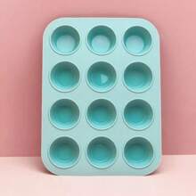 Silicone Baking Molds, Catering Baking Tools: Including 1pc Loaf Bread Mold, 1pc 6-Cavity Donut Mold, 1pc 12-Cup Muffin Pan, 1pc Round Cake Mold, 1pc Square Cake Mold, 1pc Mini Cupcake Mold. Non-Stick And Easy To Demold, Suitable For Making Various Shaped Desserts, Jellies, Puddings, Cakes, Cookies And Other Baked Goods For Home, Restaurant, Food Truck, And Pastry Shop Use.
