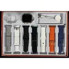 Novo S100 Ultra 2 Smartwatch  Relógio Inteligente  7 Em 1 Alças 49mm Full Touch Screen Esportivo Reloj Com Capa Protetor