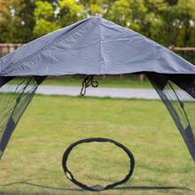 Portable Large Pop Up Pet Cat Tents Enclosures For Outside Patio - WithRainFly1 - View 2