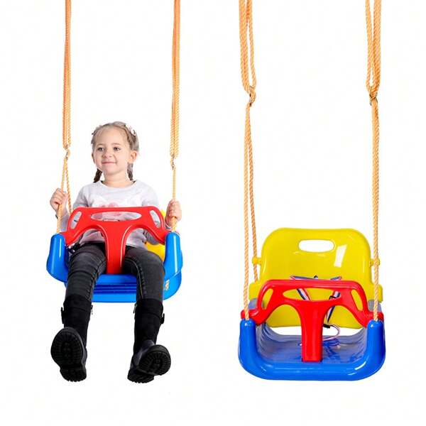Kinderschaukeln, Babyschaukeln, Stuhl für Kinder,Kinderschaukeln 3 in 1 abnehmbarer Schaukelsitz, aufgehängte Anti-Rutsch-Kettenschaukel, geeignet für Kinder bis zum Teenageralter