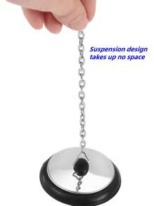 1pc Bathtub/Sink Stopper, Compact & Convenient, Bathroom Anti-Odor Waterproof Drain Plug, Corrosion Resistant & Deformity Free