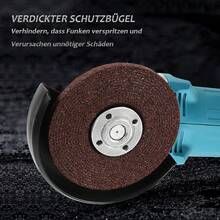 18V Angle Grinder 11000 RPM 860W Cut-Off Grinding Machine Multifunction For Versatile Cutting Grinding Roughing Polishing - Green - View 5