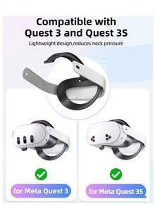 AOLION Adjustable Elite Head Strap For Meta Quest 3S VR Headset Replacement