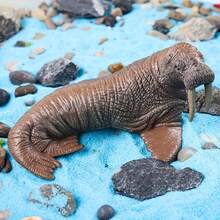 仿真镂空海洋动物模型玩具，章鱼，蝠鲼，海狮，海象，海牛，海狗，儿童益智玩具，圣诞节和万圣节礼物摆件