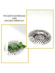 1/3PCS SINK STRAINER PLUG HOLE WASTE Kitchen Items Kitchen Accessories Kitchen Kitchen Tools
