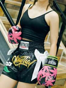 Gants de boxe pour hommes, femmes et jeunes, convenant à la boxe, au kickboxing, aux arts martiaux mixtes, au Muay Thaï, à l'entraînement au sac lourd, à la salle de sport