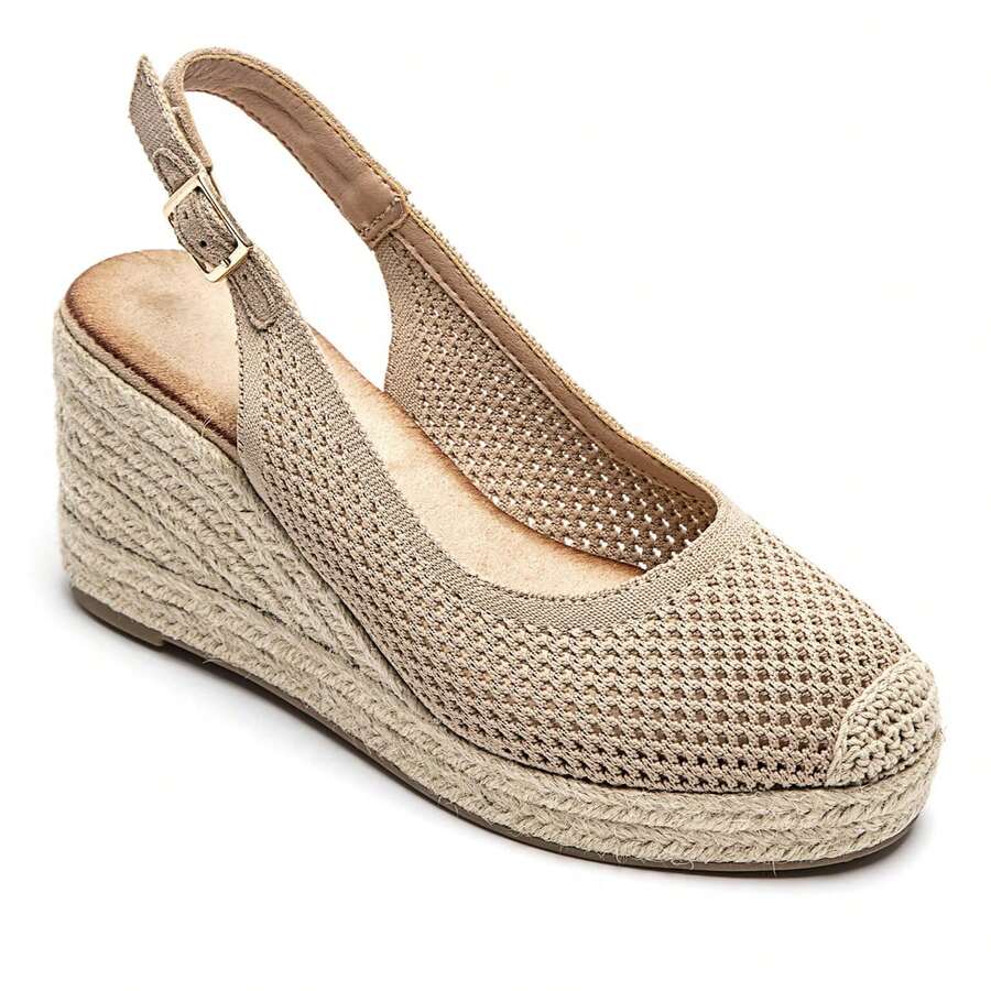 Sandals Compensation For Bride And Groom - Fashionable And Comfortable For Summer - Khaki - View 1