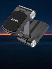1 Stück neuer faltbarer magnetischer Handyhalter fürs Auto, ABS Teleskop Armaturenbrett Halterung stabil und vibrationssicher, geeignet für Schreibtisch & Autonavigation, kompatibel mit iPhone, Android Handy, Geschenk für Geburtstag, Familie, Freunde, Autozubehör, Autohandyhalter