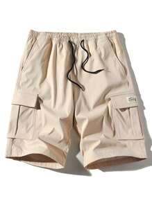 3pcs Cargo Shorts For Men, Summer Thin Casual Bermuda Shorts, Outdoor Wear