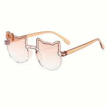 1 pieza Gafas de sol de  , lindo marco de policarbonato para mujer con protección UV de colores, gafas de moda, excelente para la decoración del hogar - Multicolor - Ver 11