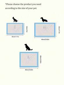100片装宠物尿垫，狗狗尿垫，训练尿垫，加厚尿垫，防尿，宠物主人保持家居清洁无异味的必备品，送给狗狗的最佳礼物，宠物用品，宠物尿垫