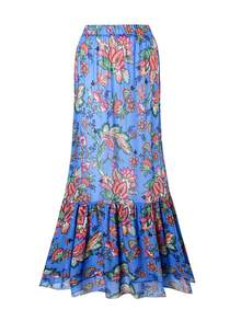 Allurini Fashion Sexy Wrap-Skirt Bikini One-Piece Swimsuit With Tummy Covered For Women, European And American Style Beach Cover Up Elegant - Multicolor - View 5