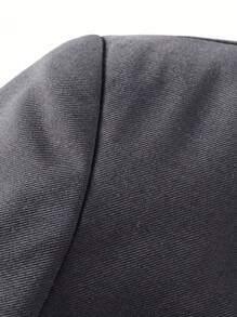 Giacca da abito formale da uomo con risvolto a tacca e singolo bottone, elegante e di alta fascia, adatta per matrimoni, cerimonie ed eventi di festa