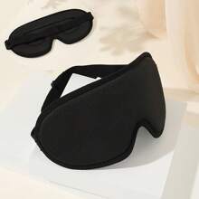 Antifaz para dormir para personas que duermen de lado, hombres y mujeres, diseño patentado sin presión en los ojos 3D, máscara para dormir que bloquea la luz, funda suave para los ojos para viajar, color negro