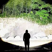 Three-Eyed-Monster Mini Flashlight Flash Super-Power Waterproof Outdoor Travel` - Black - View 8