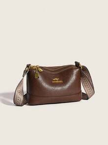 Brand Luxury Women's Crossbody Bag, Soft Leather Handbag, Designer Fashion Women's Shoulder Bag, Crossbody Bag