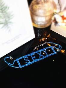 Supra Diamanto 优雅迷人性感字母 CZ 水晶项链 1 件 - 彩色 - 查看 18