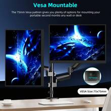 14-Inch Touchscreen Monitors 1920*1200p 60Hz Display Ratio 16:10 Built-In Speaker, 100% SRGB Brightness 400 ,Contrast Ratio 1200:1 Ultra Slim White External Portable Monitor , Second Screen Console For Cell Phones /Laptops/Desktops/5 /Switch Gaming Game