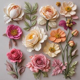 Molde de silicona con diseño de flor, molde de resina, para DIY postre, jabón hecho a mano, velas aromáticas, yeso, arcilla polimérica, cubitos de hielo, apto para el Día de San Valentín, Día de la Madre, Primavera