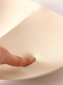 1pc Soft Lift & Shaping Latex Foam Buttocks Pad, Natural 3D Peach Booty Enhancer, Suitable For Various Underwear