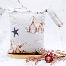 1 Pc Waterproof Baby Storge Bag Wet Dry Bag For Swimsuits Snap Handle Handbag Beach Wet Bag - Multicolor - View 19