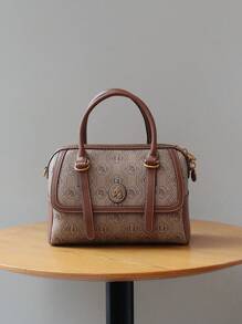 Borsa a mano con design di cuscino oversize, modello minimalista alla moda con unicorno, borsa a tracolla e shopper versatile, borsa a spalla e borsa a tracolla vintage in PVC trapuntato di alta qualità per donne, nuovo arrivo 2025